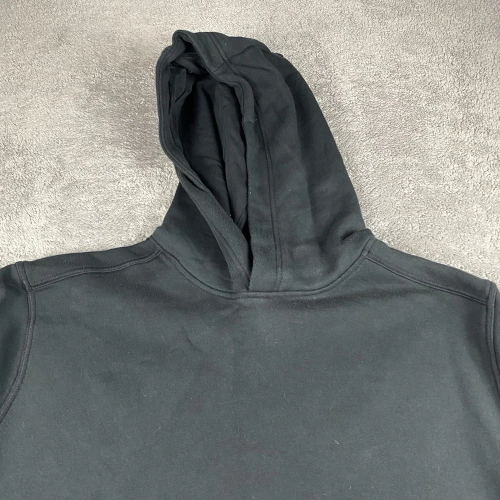 Banana Republic Pullover Sweatshirt Hoodie Mens XXL Black Long Sleeve‎